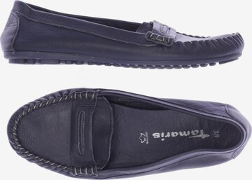 TAMARIS Flats & Loafers in 38 in Blue: front