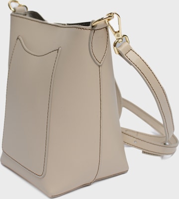 Latalia - Bolso de hombro en beige: frente