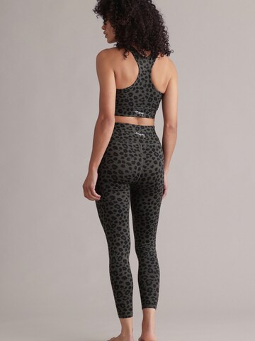 Hey Honey - Skinny Leggings 'Cropped' en verde