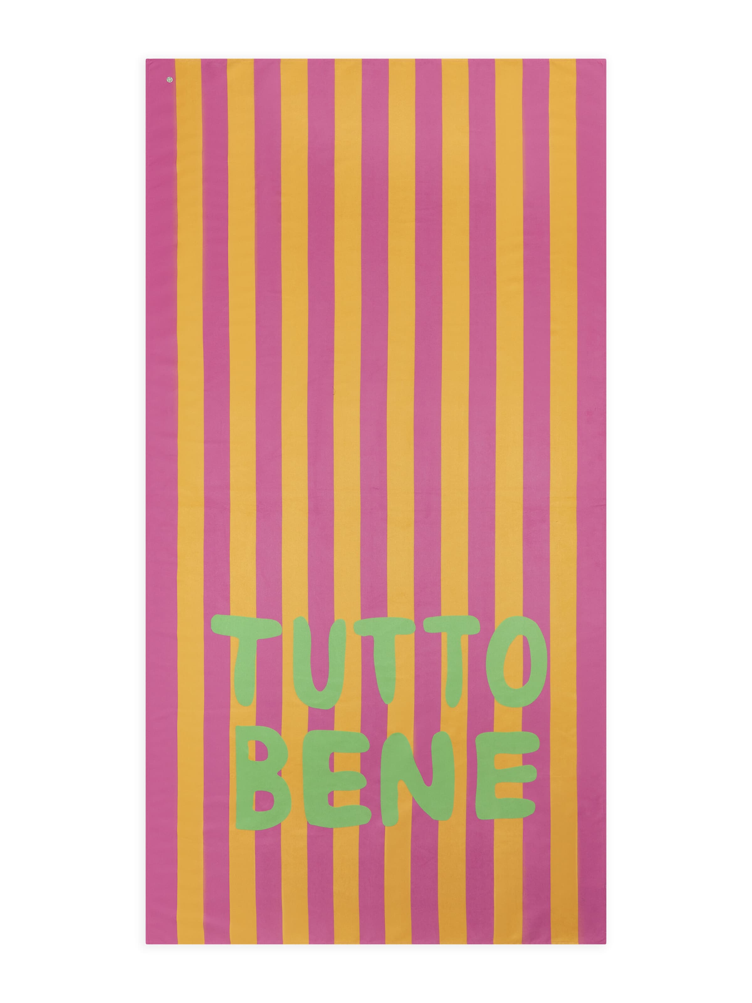 CODELLO Strandlaken 'TUTTO BENE' in Roze: voorkant