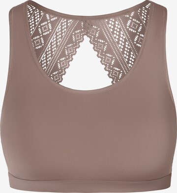 LASCANA Bra in Brown: front