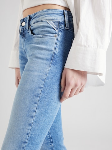 REPLAY Slimfit Jeans 'NEW LUZ' i blå