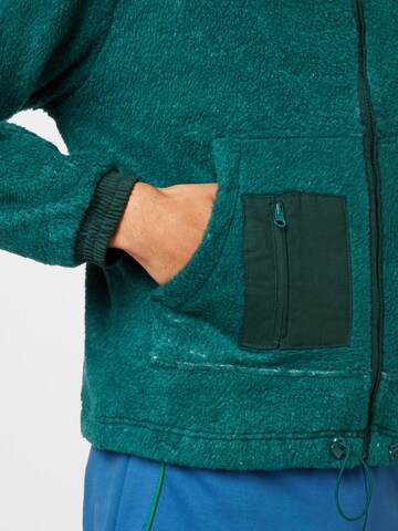 Denim Project Fleece jas 'Alex' in Groen