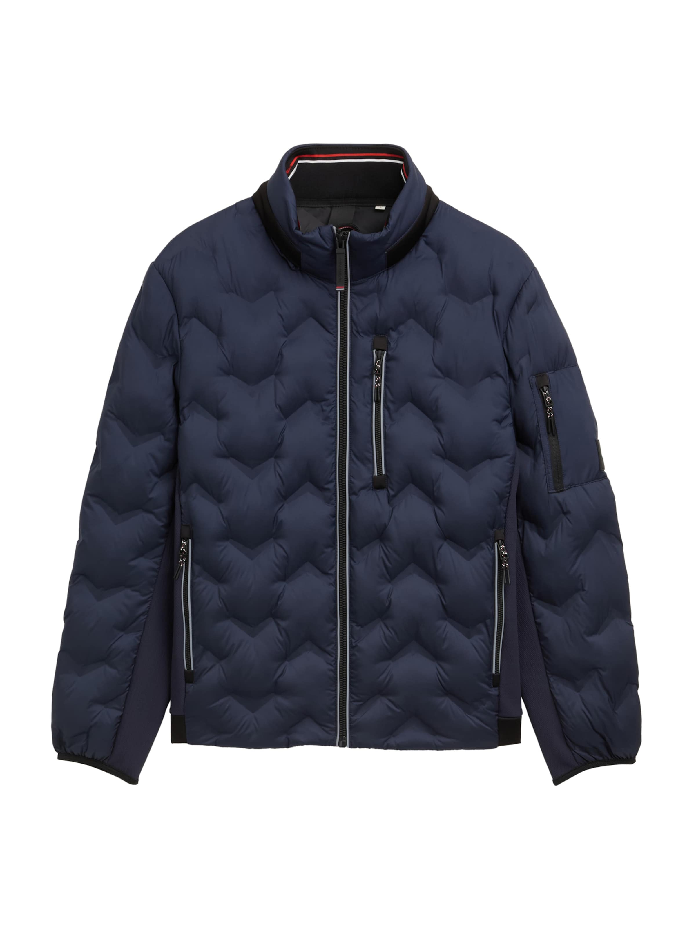 TOM TAILOR Tussenjas in Blauw: voorkant