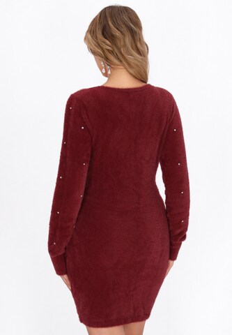 Robe faina en rouge
