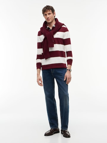 raudona TOMMY HILFIGER Marškinėliai