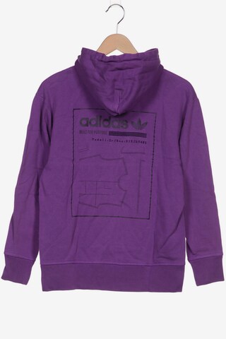 ADIDAS ORIGINALS Sweatshirt & Zip-Up Hoodie in XS in Purple