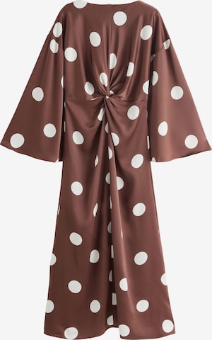 Robe Next en marron : devant