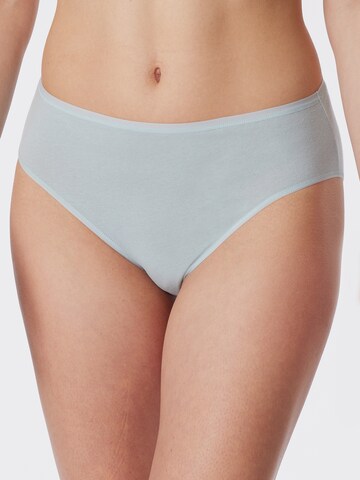 Slip ' 95/5 Organic Cotton ' SCHIESSER en bleu : devant