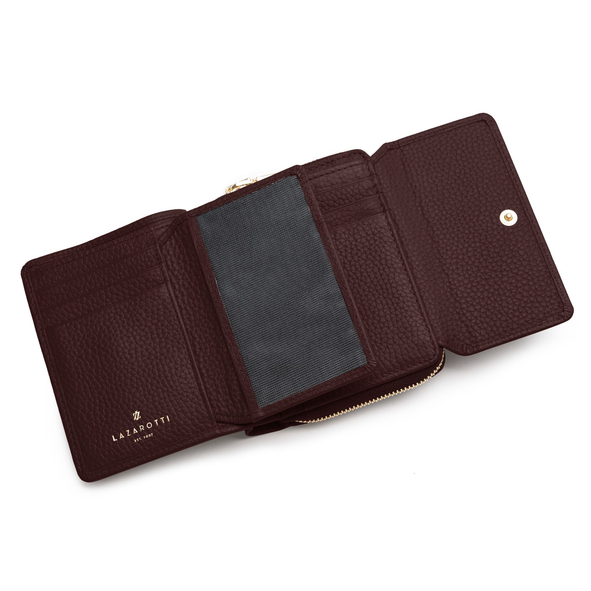 Porte-monnaies 'Bologna' Lazarotti en rouge