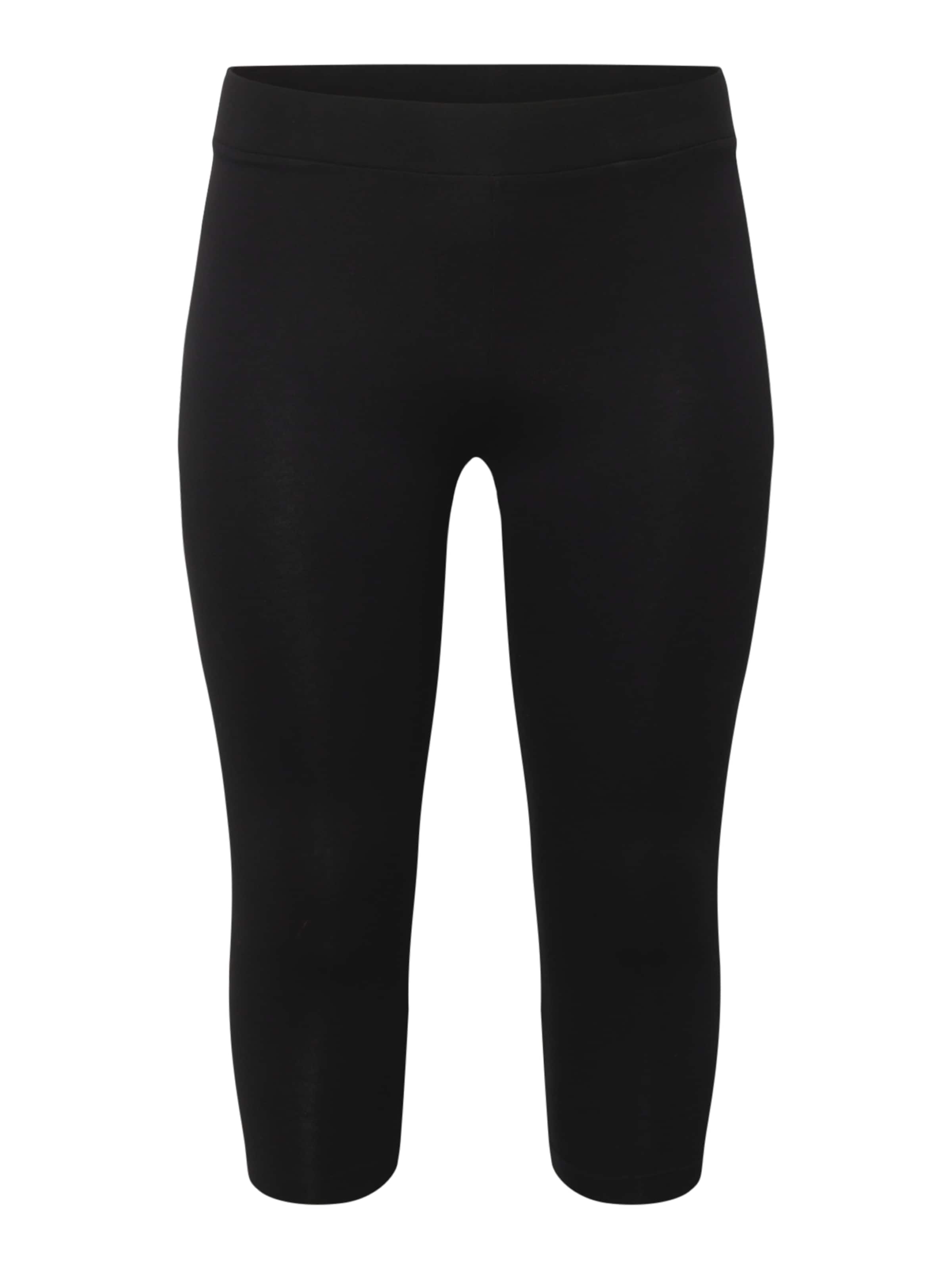 ONLY Carmakoma Skinny Leggings 'Time' in Black: front