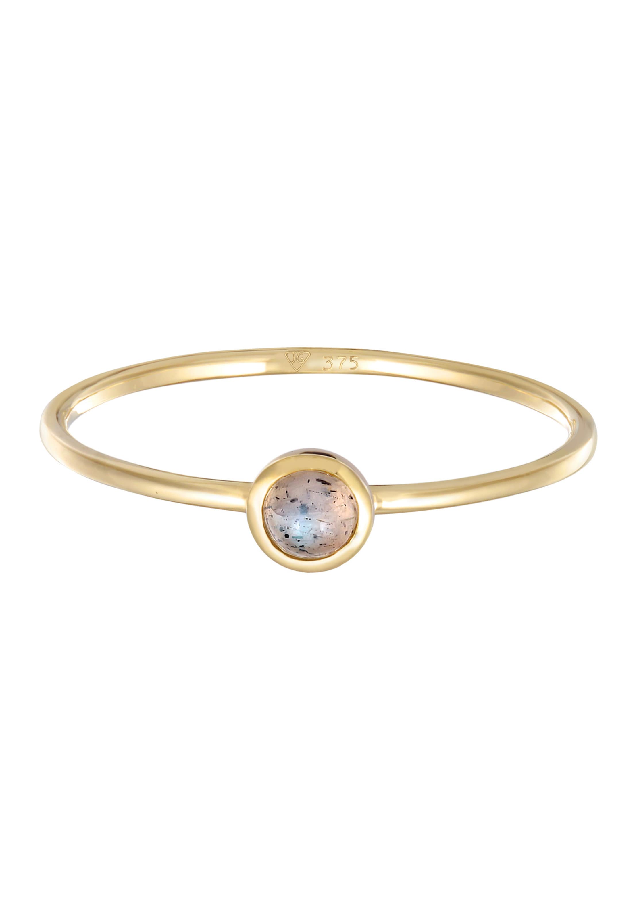 ELLI PREMIUM Ring in Gold: Vorderseite