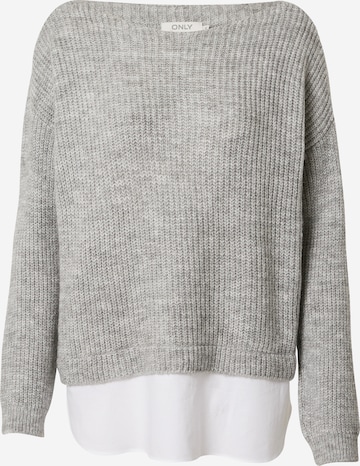 ONLY - Jersey 'Jade' en gris: frente