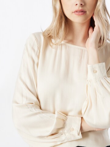 TOM TAILOR Bluse in Beige