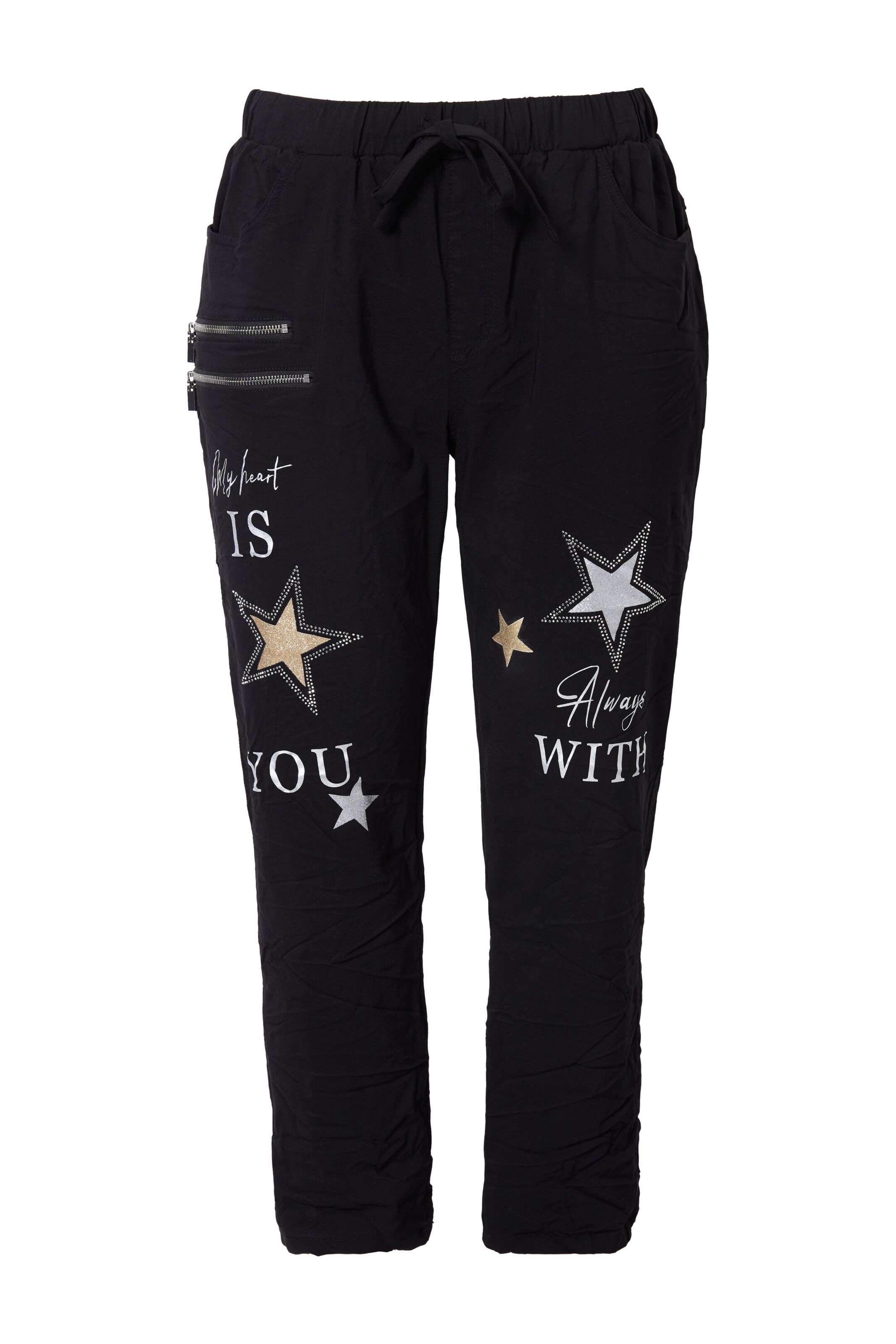 Angel of Style Regular Hose in Schwarz: Vorderseite