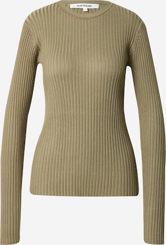 Soft Rebels - Pullover 'Noa' em verde: frente