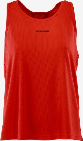 FC BAYERN MÜNCHEN Sports Top in Red: front
