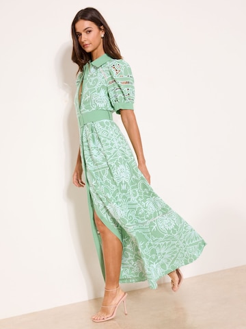 Lipsy Shirt dress 'Premium' in Green