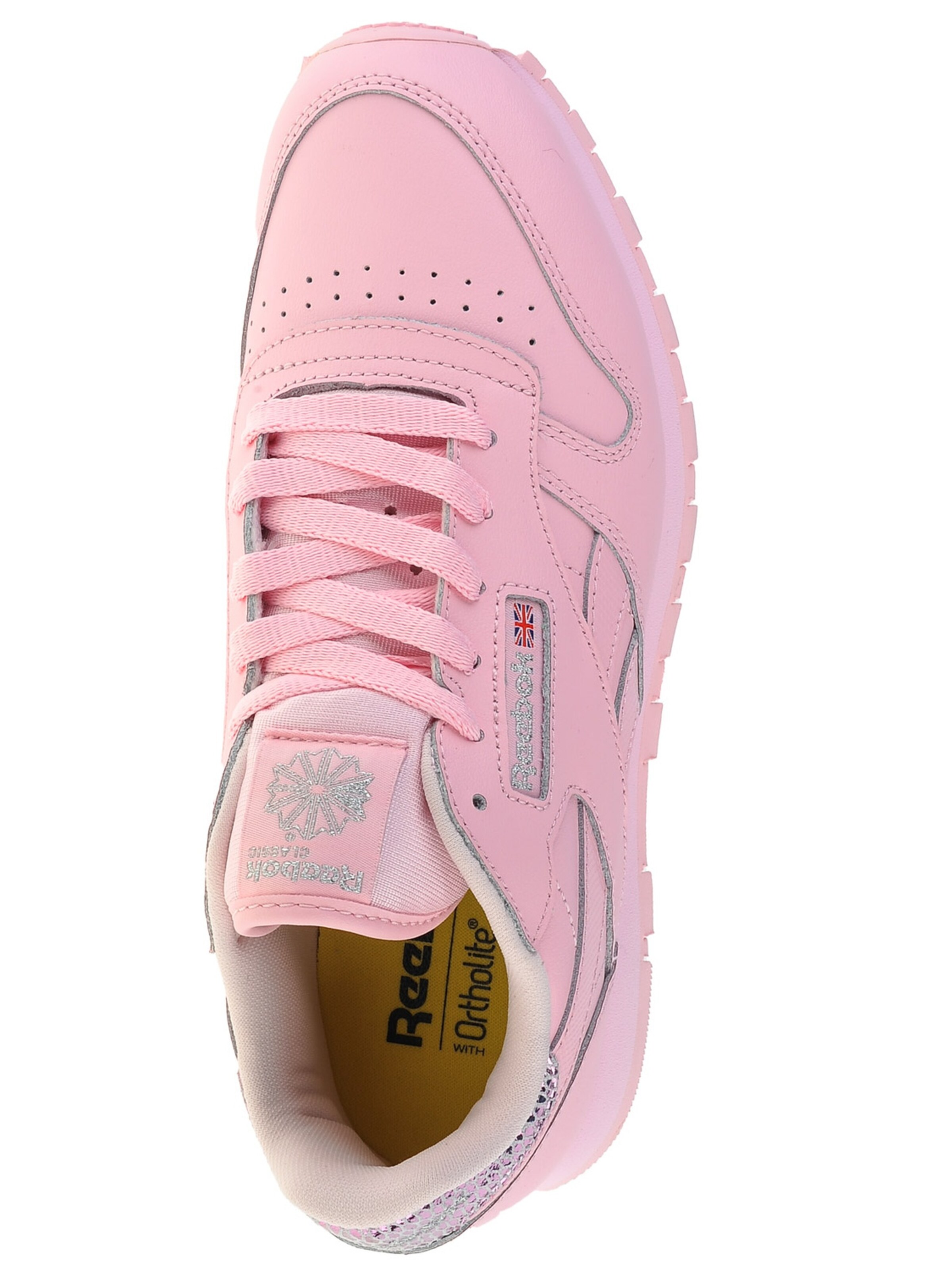 Reebok Sportschoen 'Reebok Classic Leather' in Roze