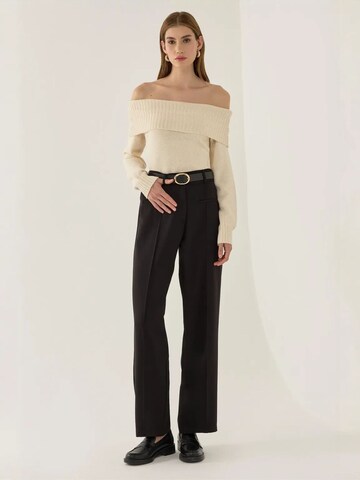 Pull-over 'Pullover' Hiccup en beige : devant