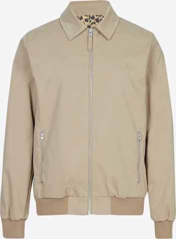 AllSaints Prehodna jakna 'RANDALL' | rjava barva: sprednja stran