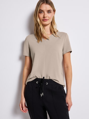 Tricou de la STREET ONE pe bej: față
