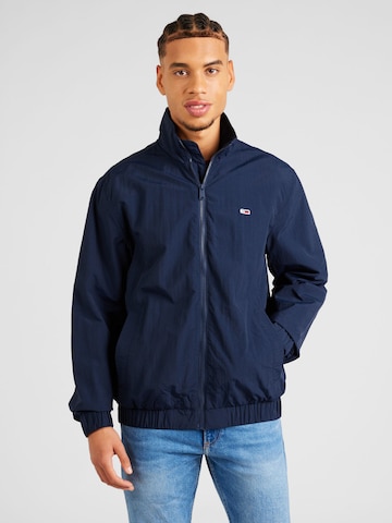 Tommy Jeans Between-season jacket 'Essential' in Blue: front