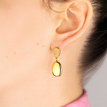 Lotus Ohrringe in Gold