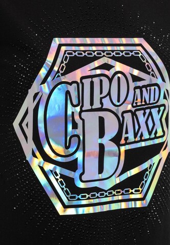 CIPO & BAXX Shirt in Schwarz