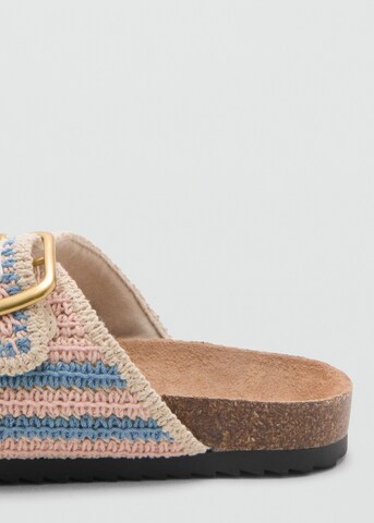 MANGO KIDS Pantolette 'Vale' in Weiß