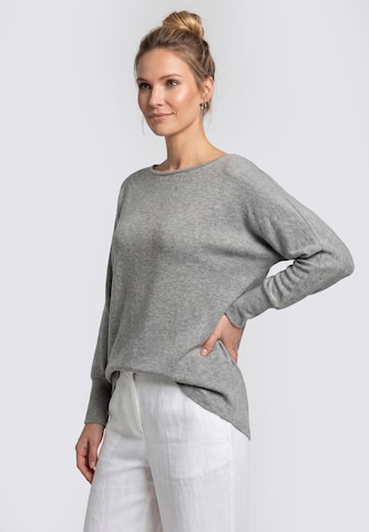 Pull-over usha WHITE LABEL en gris : devant