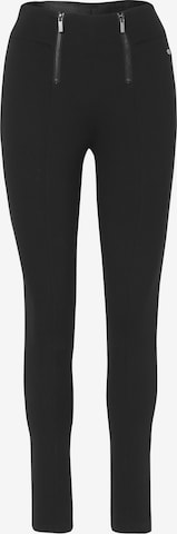 KOROSHI Skinny Housut värissä musta: etupuoli