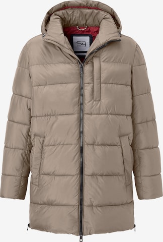 S4 Jackets Winter Jacket in Beige: front