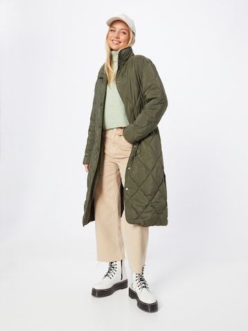 ABOUT YOU Between-Seasons Coat 'Selma' in Green