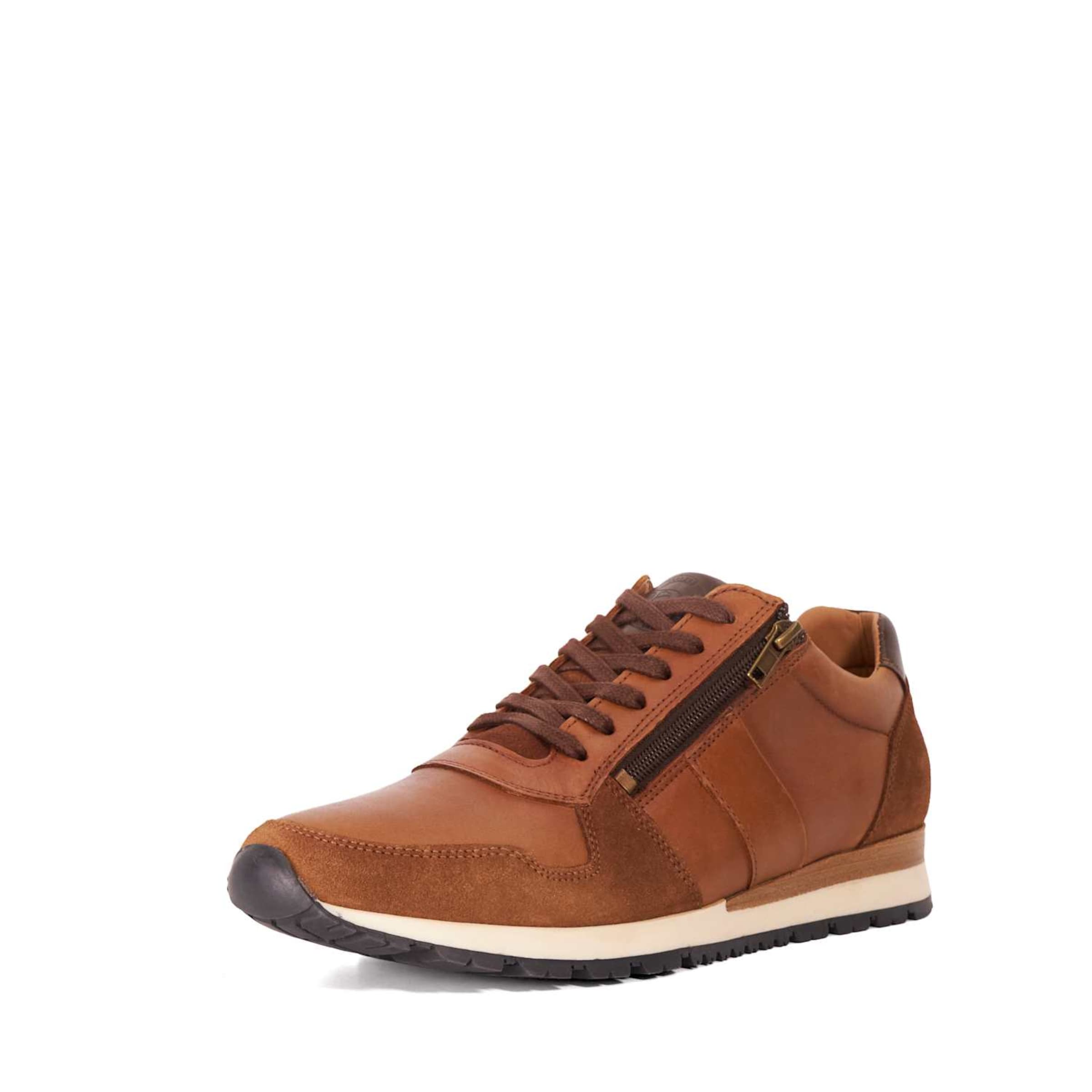 Chaussure à lacets 'Thame' Dune LONDON en marron : devant