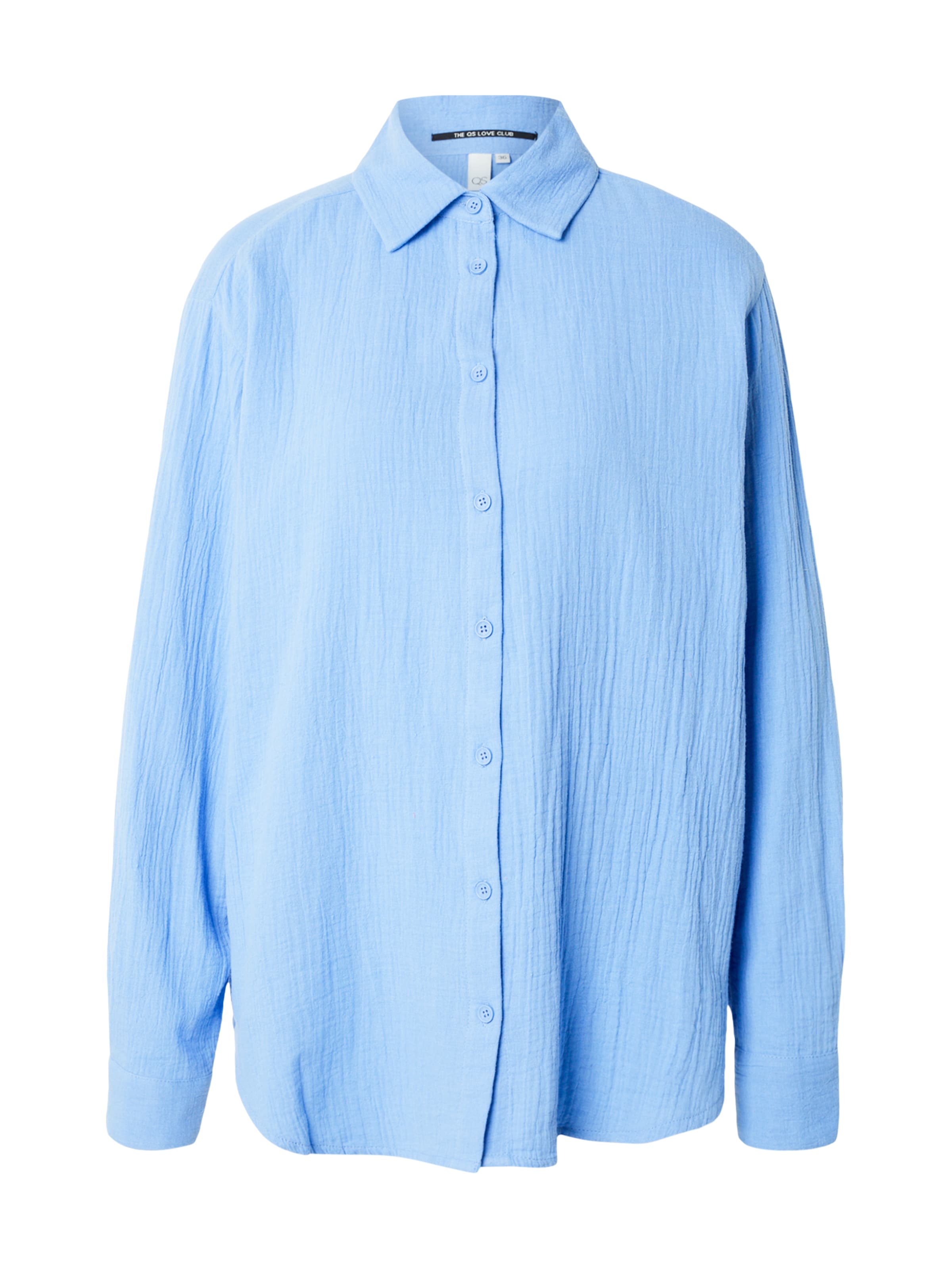 QS Bluse in Blau: Vorderseite
