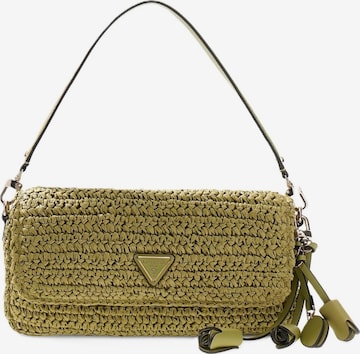 GUESS Schultertasche 'Ofelia' in Grün: Vorderseite