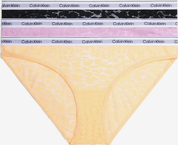 Slip di Calvin Klein Underwear in arancione: frontale
