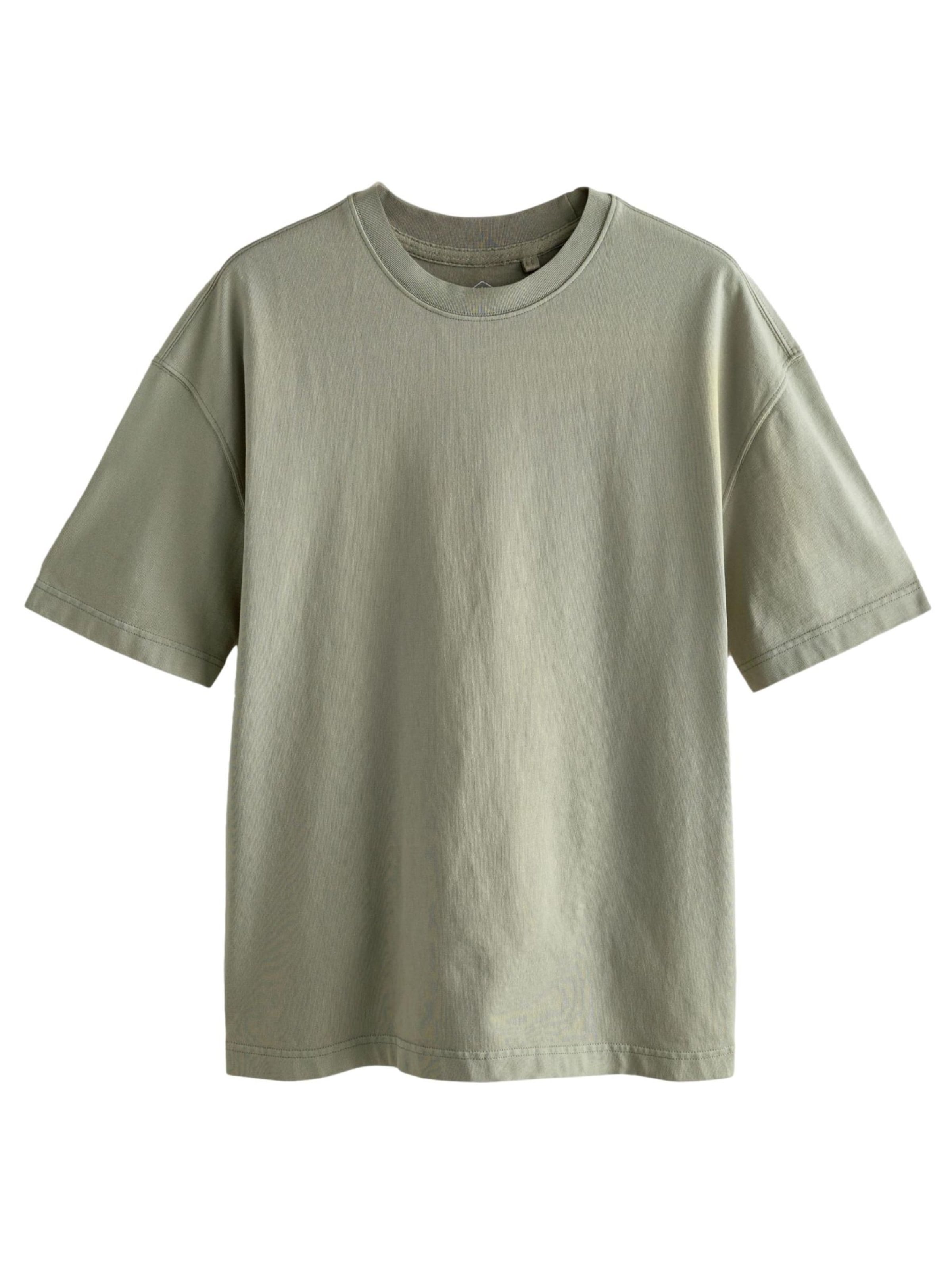 Next Shirt in Groen: voorkant