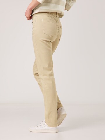 GERRY WEBER Slim fit Jeans in Beige
