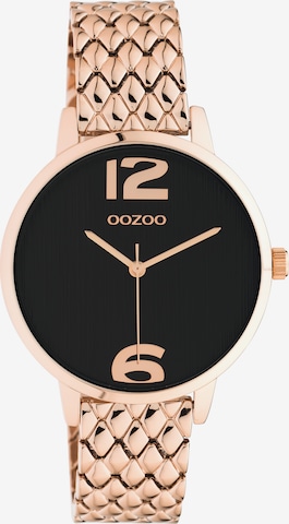 OOZOO Analog Watch in Pink: front