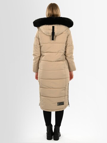 NAVAHOO Winterjacke in Beige