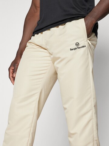 Sergio Tacchini Štandardný strih Športové nohavice 'CARSON' - Biela