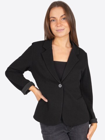 Seasons of April Blazer 'Ruby' in Black: front