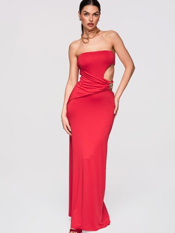 Ombre Abendkleid‌‌‌‌‌ in Rot