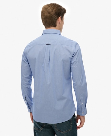 Coupe regular Chemise Superdry en bleu