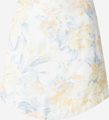 Abercrombie & Fitch Spódnica w kolorze biały: przód