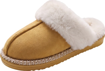 BONVERANO Slippers in Brown: front