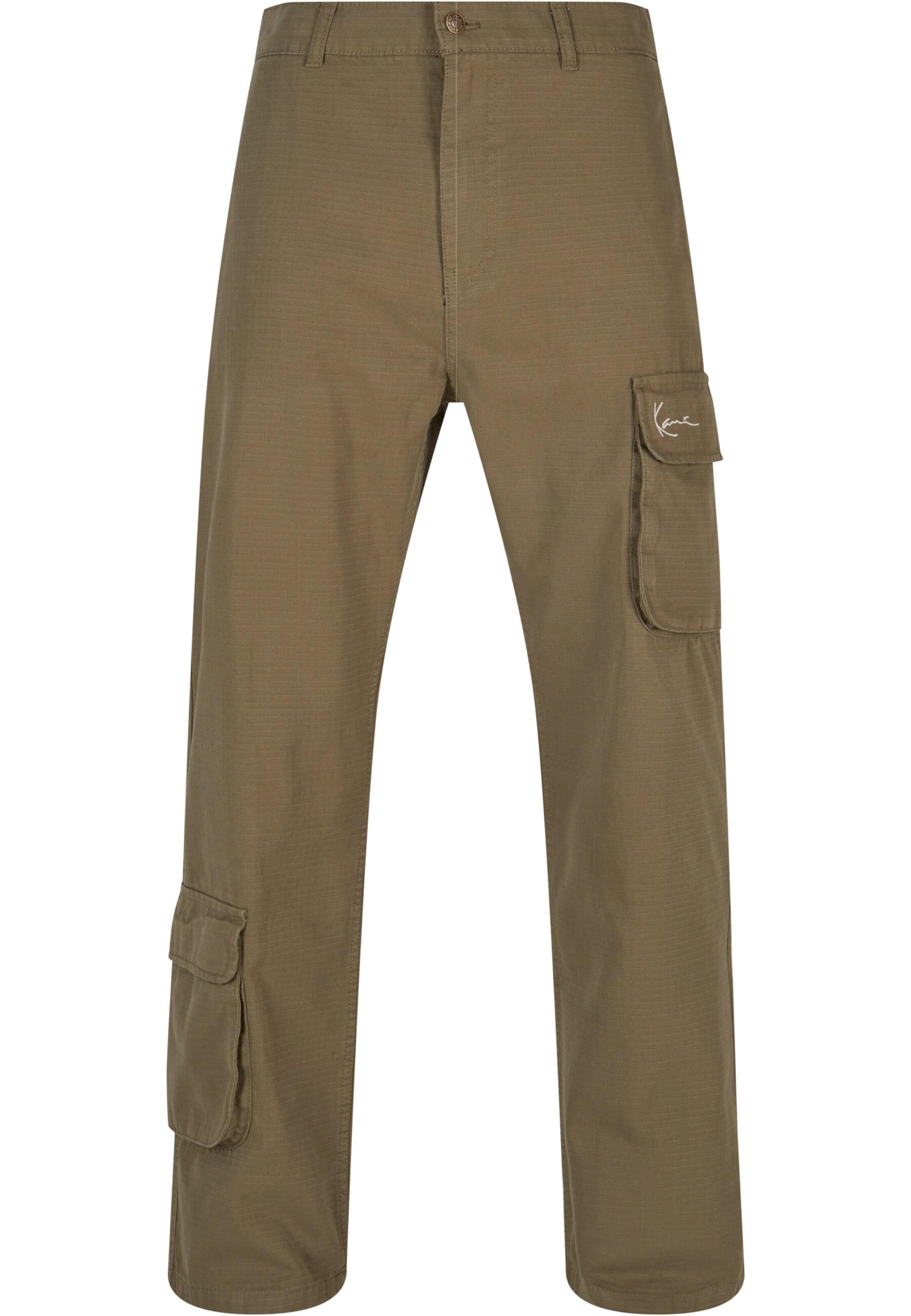 Karl Kani Regularen Kargo hlače | zelena barva: sprednja stran