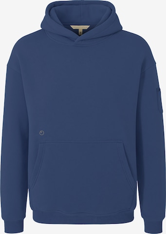 Organication Sweatshirt in Blau: Vorderseite